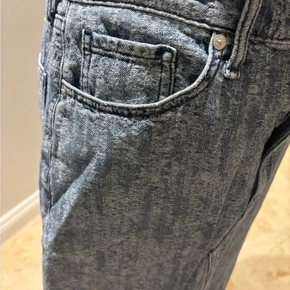 Rag & Bone Blue Denim Skirt - Picture 2 of 8